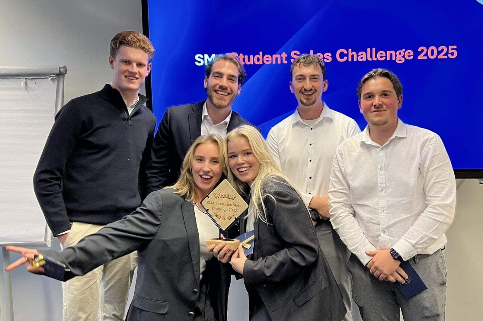 Winnaars Studenten Sales Challenge 2026